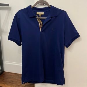Burberry London Men’s Blue Polo Shirt